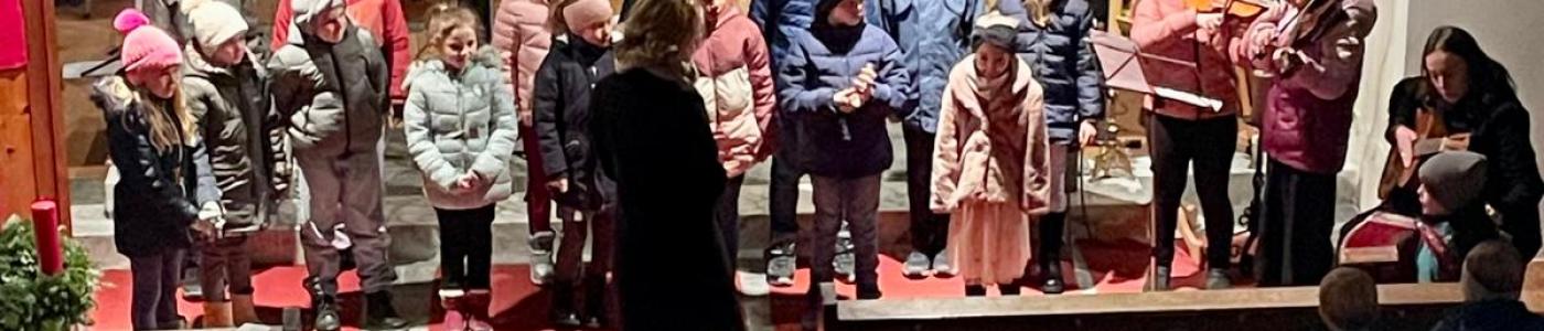 Adventsingen in der Kirche