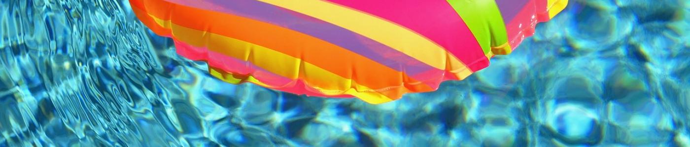 Schwimmreifen im Wasser