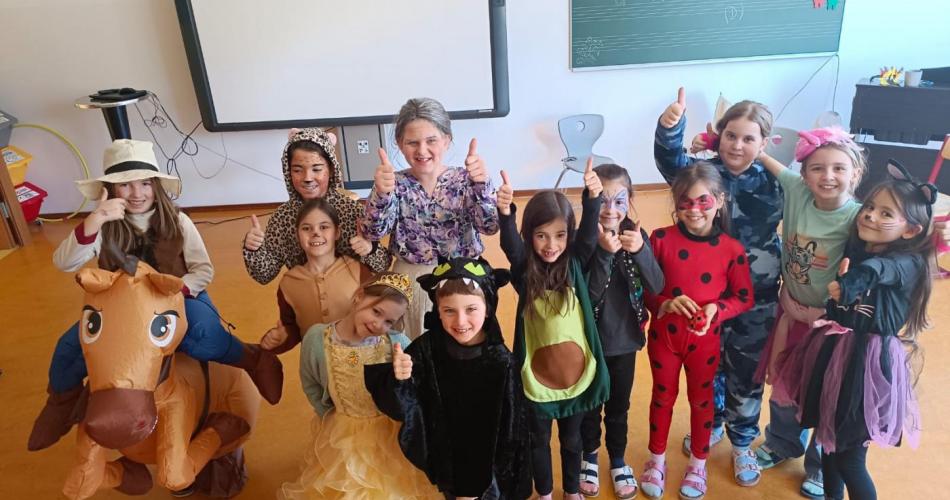 verkleidete Kinder